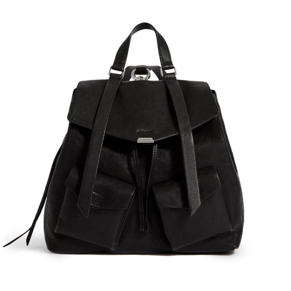 AllSaints Tower Leather Backpack